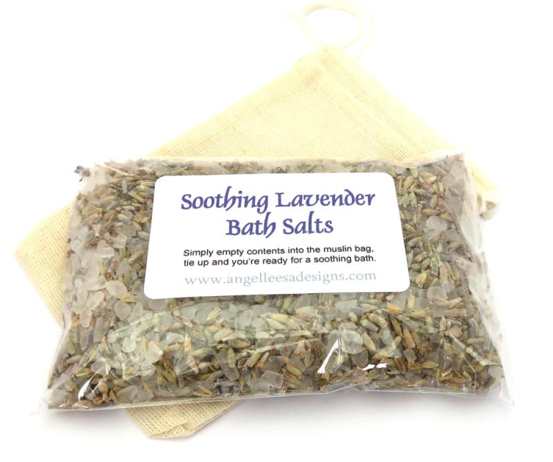 100gms Soothing Lavender Bath Salts