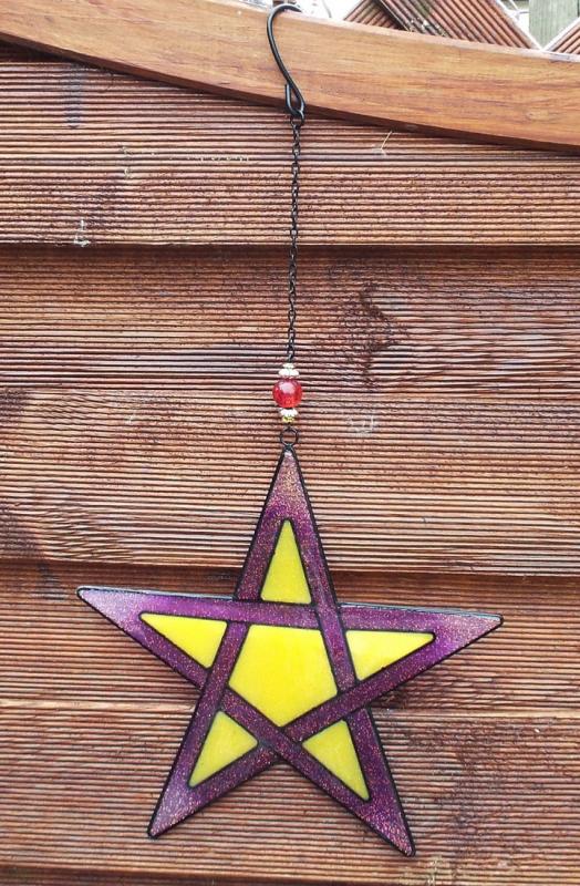 Pentagram Colourful Hanging Mobile