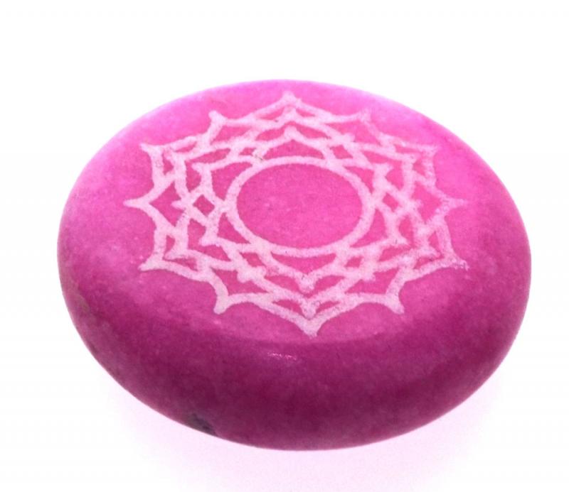 Crown Chakra Meditation Soapstone with Pouch