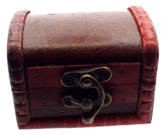 Mini Brown Treasure Chest Containing Tumblestone Chips