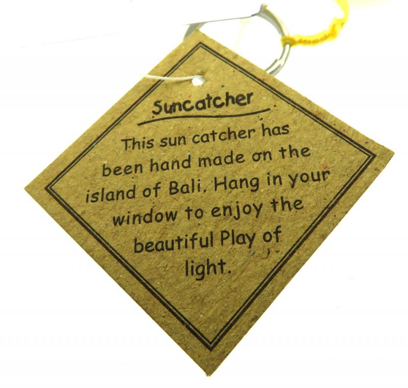 Solar Chakra Symbol Mini Suncatcher
