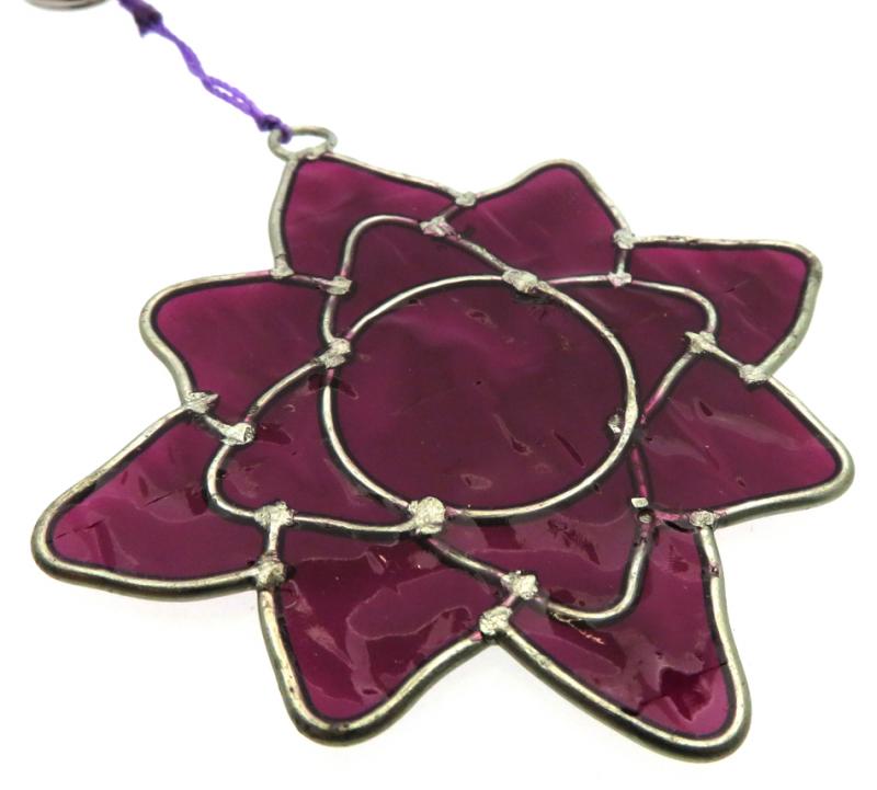 Crown Chakra Symbol Mini Suncatcher