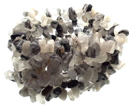 Tourmalated Quartz Gemstone Cuff Bracelet