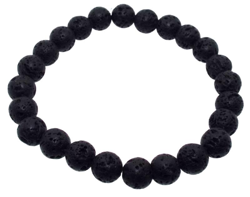 8mm Lava Rock Power Bracelet