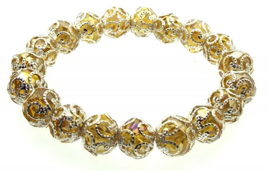 Champagne Aura Quartz Bracelet