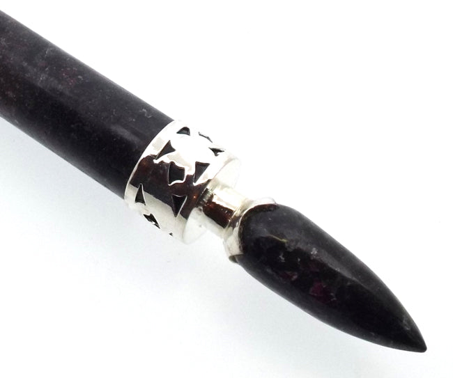 Corundum Gemstone Healing Wand