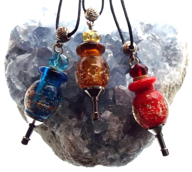 Lachrymatory Style Random Colour Bottle Pendant