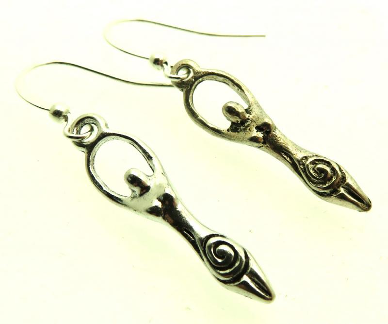 Goddess Fishhook Earrings