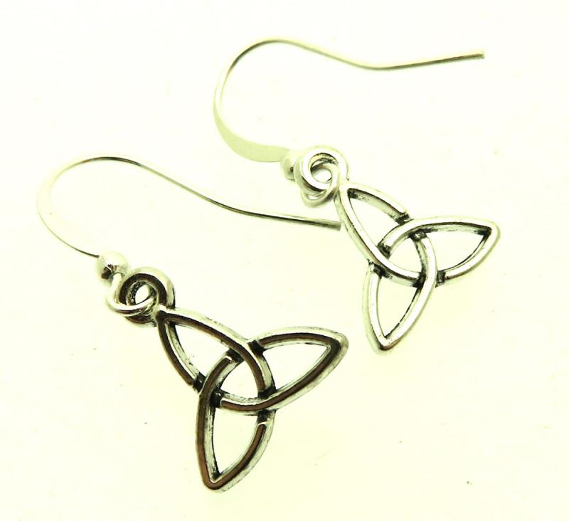 Triquetra Fishhook Earrings