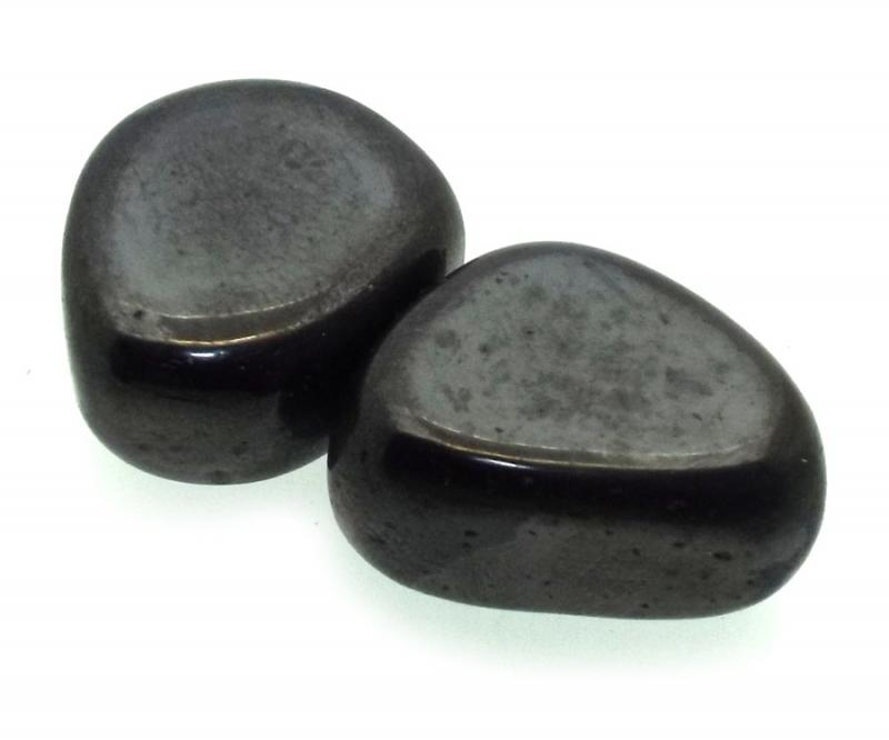 Pair of Magnetic Hematite Gemstones