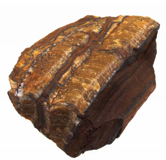 Raw Tigers Eye Chunk Specimen 05
