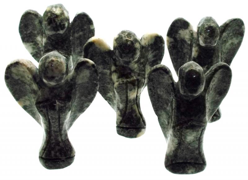 Preseli Bluestone Carved Gemstone 45mm Tall Angel