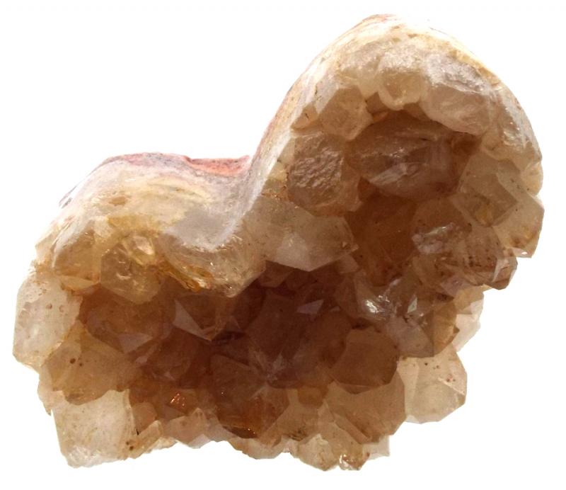 Natural Quartz Gemstone Cluster Heart Specimen 05