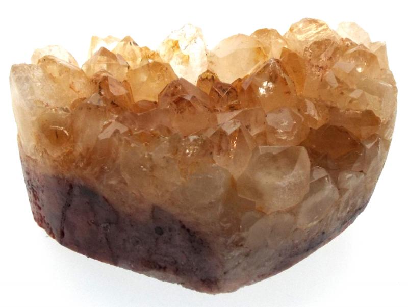 Natural Quartz Gemstone Cluster Heart Specimen 05