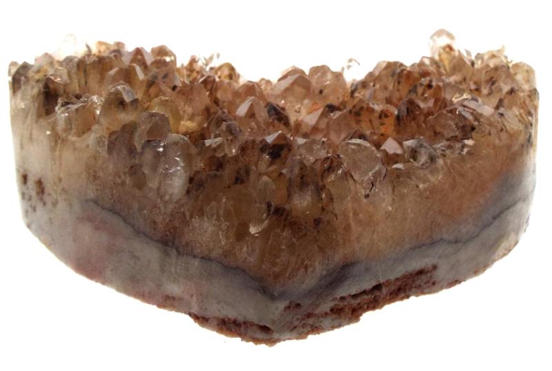 Natural Quartz Gemstone Cluster Heart Specimen 07