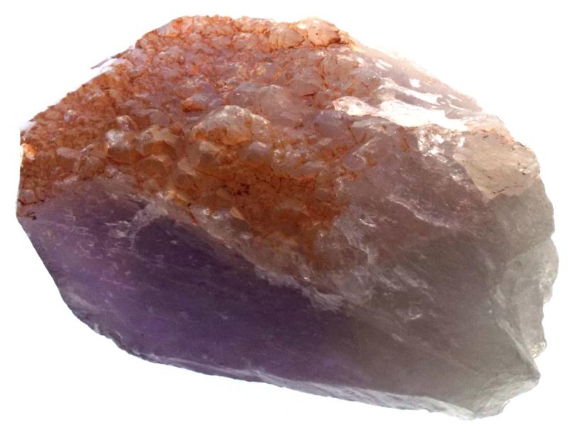 Large Elestial Amethyst Gemstone Point 01