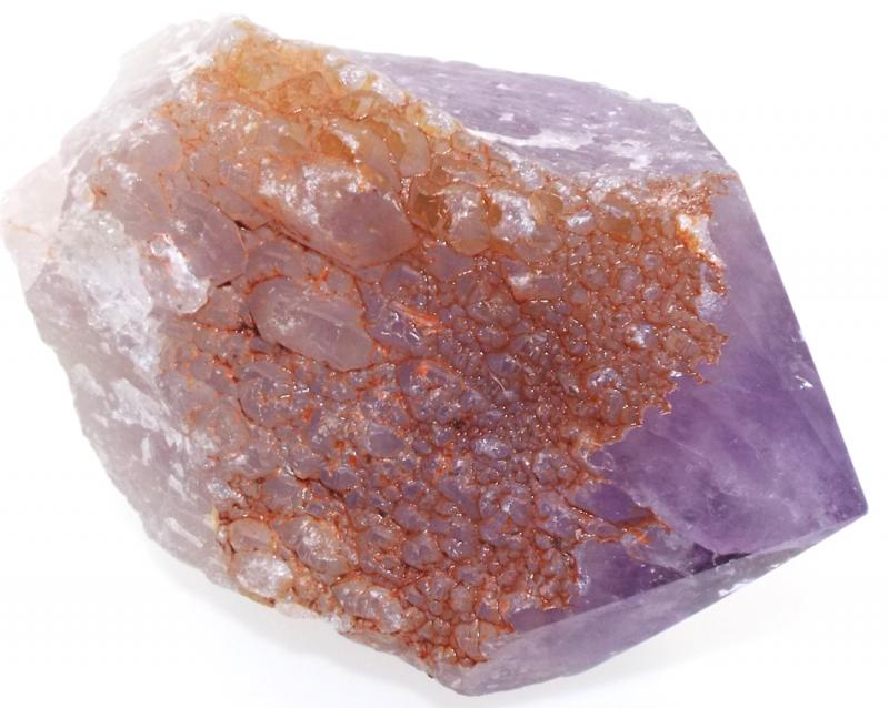 Large Elestial Amethyst Gemstone Point 01