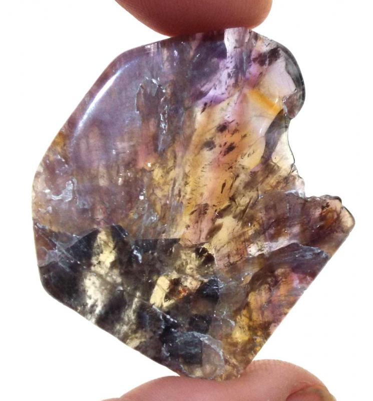 Super 7 Gemstone Slice Specimen 02