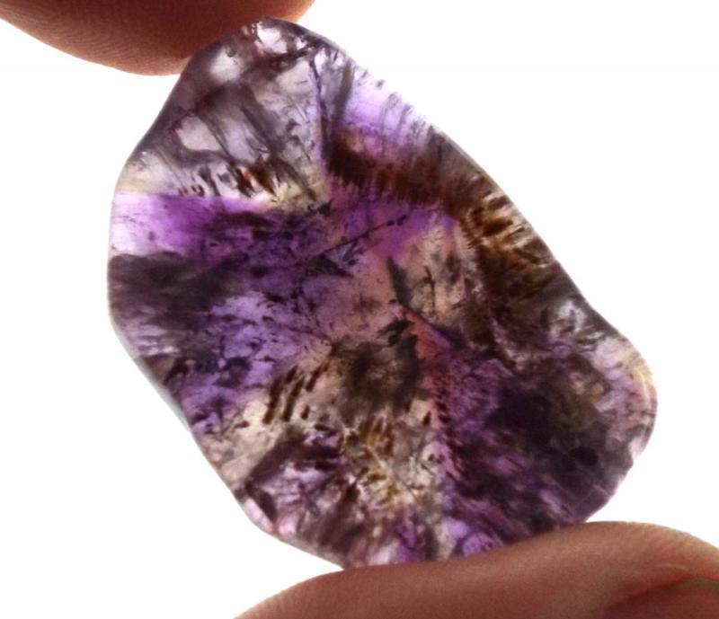 Super 7 Gemstone Slice Specimen 04