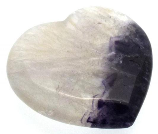 Blue John Gemstone Carved Heart 01