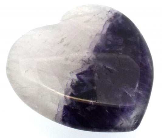 Blue John Gemstone Carved Heart 02