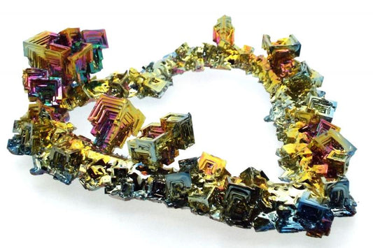 Bismuth Heart Shaped Specimen Number 01