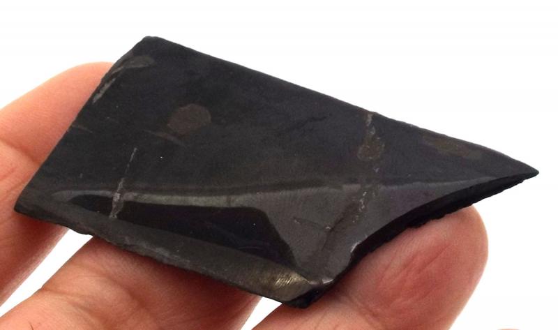 Jet Gemstone Slice 01