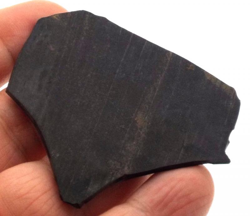 Jet Gemstone Slice 02