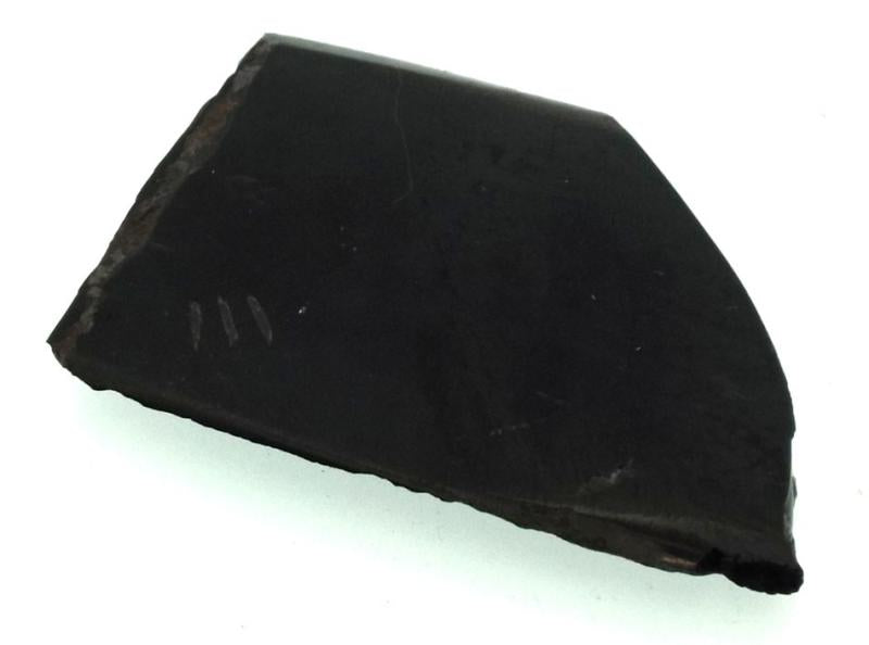Jet Gemstone Slice 09