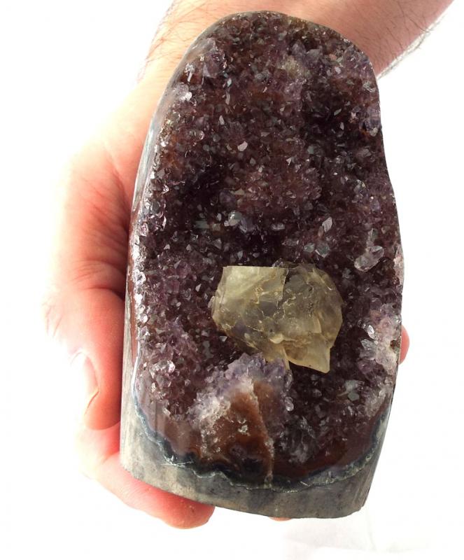 Standing Amethyst Druzy Gemstone 05