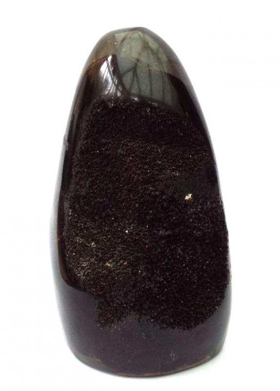 Druzy Septarian Thunder Egg Specimen