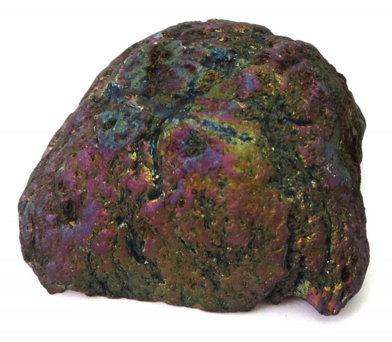 Titanium Aura Quartz Geode Half 01
