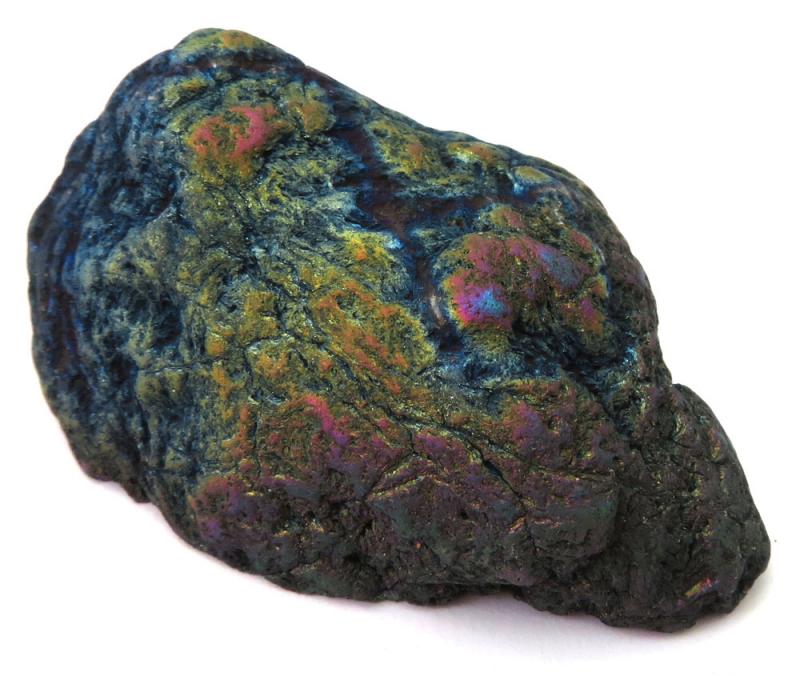 Titanium Aura Quartz Geode Half 03