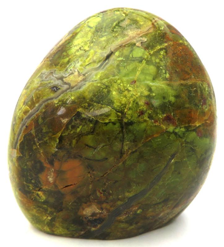 Green Opal Gemstone Freeform 01