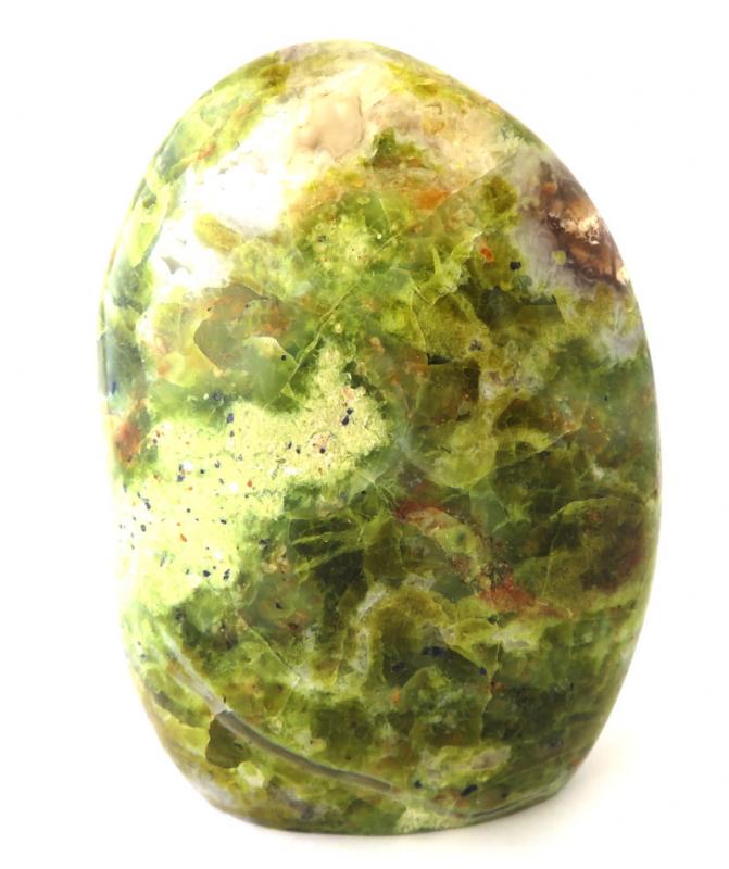 Green Opal Gemstone Freeform 06