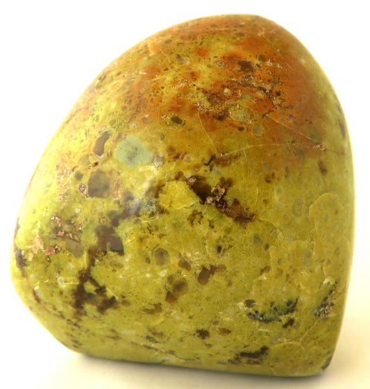 Green Opal Gemstone Freeform 08