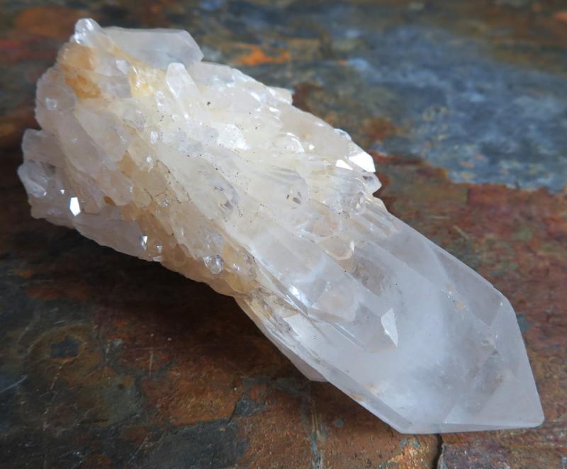 Elestial Quartz Gemstone Cluster 21
