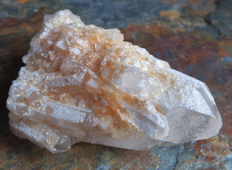 Elestial Quartz Gemstone Cluster 23