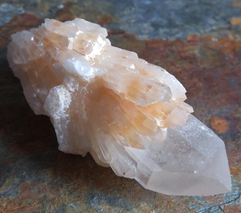Elestial Quartz Gemstone Cluster 25
