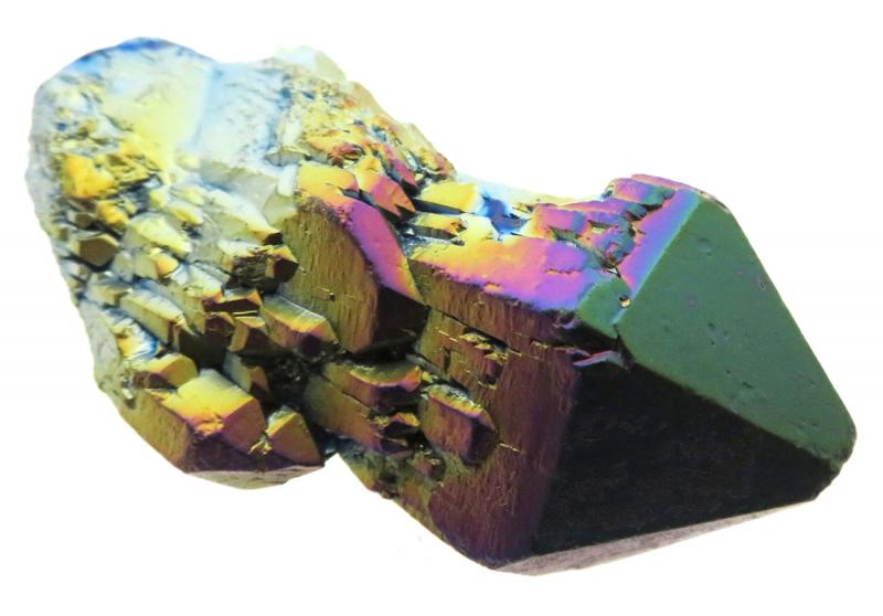 Elestial Titanium Aura Quartz Gemstone Point 21