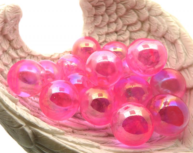 Rose Aura Quartz Gemstone Sphere 16mm to 18mm