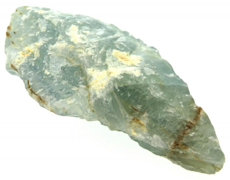 Aquatine Lemurian Calcite Gemstone Specimen 03