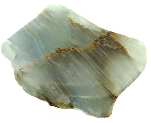 Aquatine Lemurian Calcite Gemstone Specimen 04