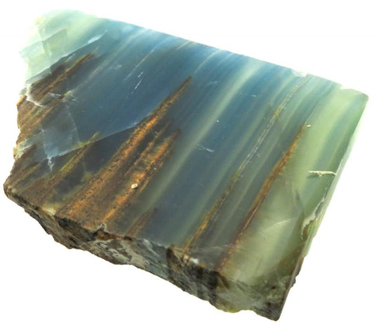 Aquatine Lemurian Calcite Gemstone Specimen 10