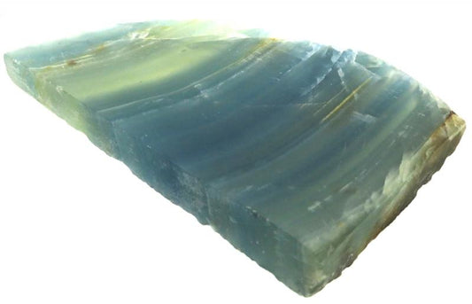 Aquatine Lemurian Calcite Gemstone Specimen 11