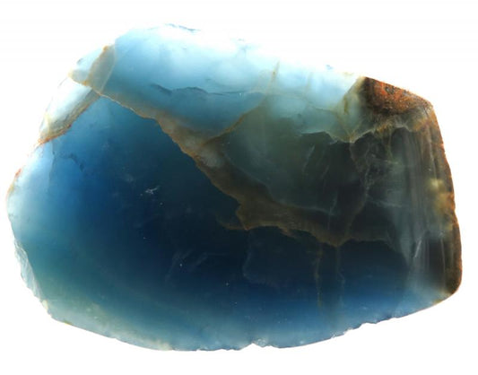 Aquatine Lemurian Calcite Gemstone Specimen 12