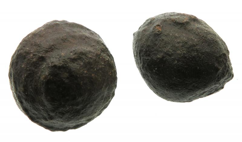 XXL Pair of Moqui Ball Raw Gemstones