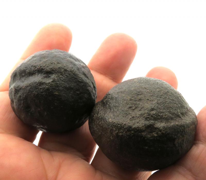 XXL Pair of Moqui Ball Raw Gemstones