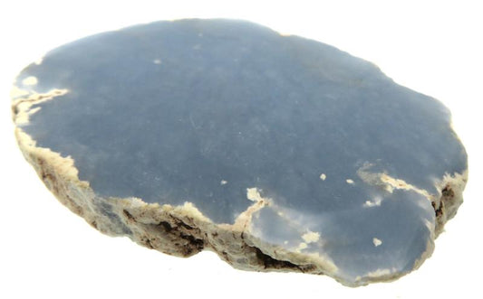 Angelite Gemstone Sliced Specimen 06