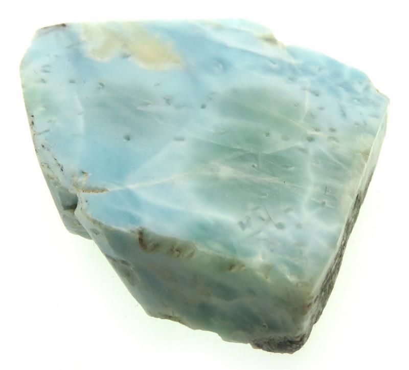 Larimar Gemstone Sliced Specimen 16